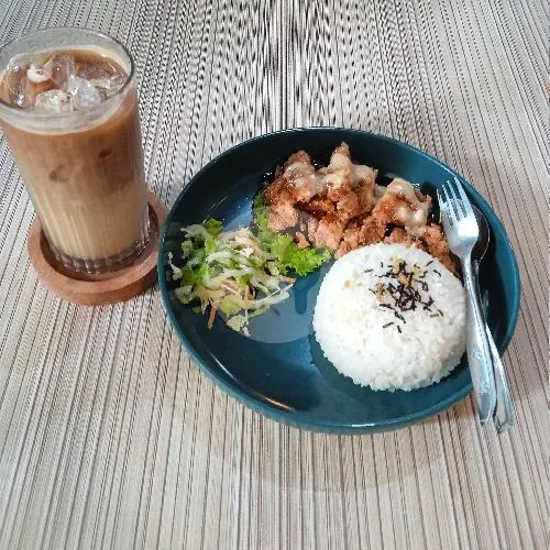 Nasi Ayam Nanban + Es Kopi Susu Gula Aren